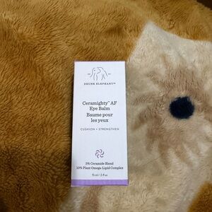 Drunk Elephant Ceramighty Eye Balm with White and Black Accents